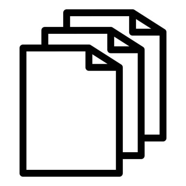 Ofis belgeleri simgesi, özet biçimi