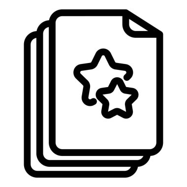 Öncelik belgeleri simgesi, özet biçimi