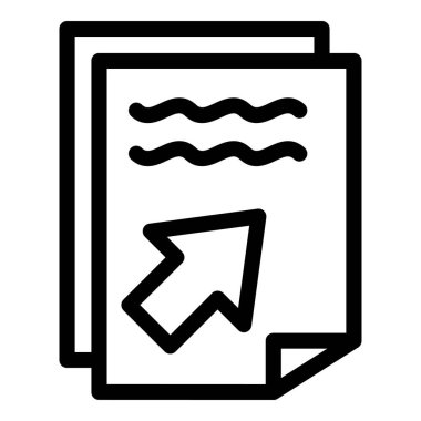 Dizin belgesi simgesi, özet biçimi