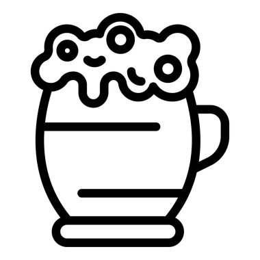 Alkol bağımlısı simgesi, taslak biçimi