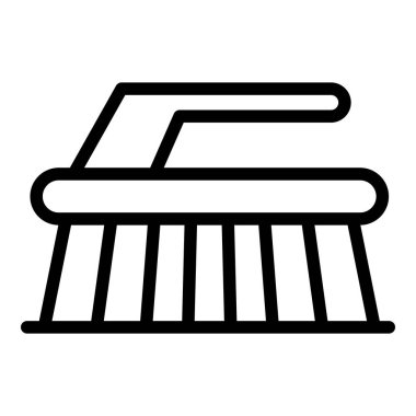 Temizleme fırçası simgesi, özet biçimi