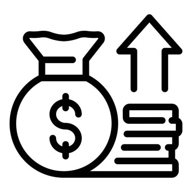 Sübvansiyon simgesini yükselt, taslak biçimi