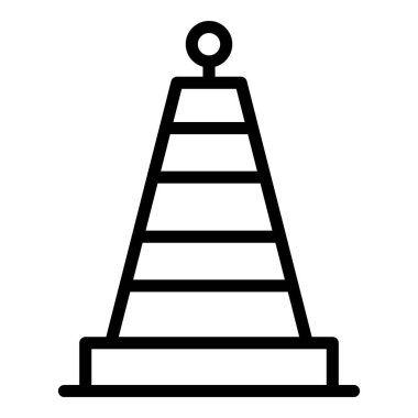 Yol konisi simgesi, özet biçimi