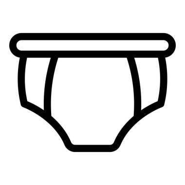 Bebek bezi ikonu, taslak biçimi