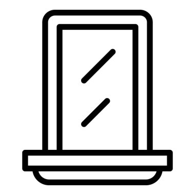 Oda aynası simgesi, taslak biçimi