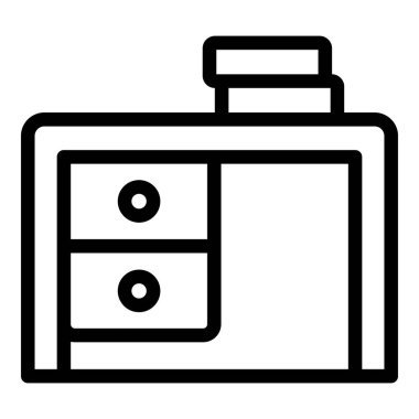 Yatak odası masaüstü simgesi, özet biçimi