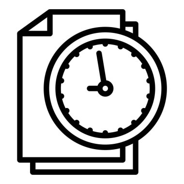 Para yardımı kağıt simgesi, özet biçimi