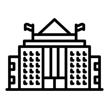 Parlamento binası simgesi, özet biçimi