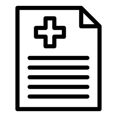 Ev hemşireliği makbuz simgesi, taslak biçimi