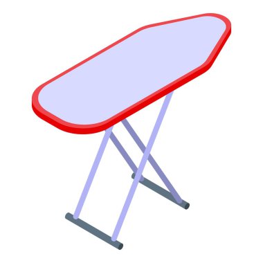 Ütü tahtası simgesi, izometrik biçim