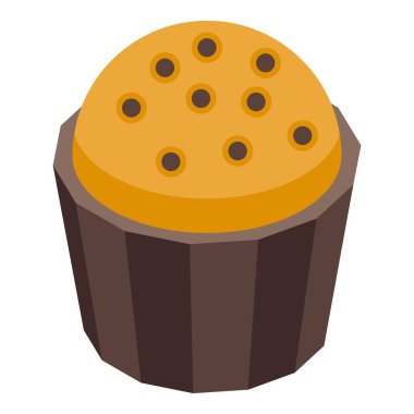 Oburluk Kek ikonu, izometrik biçim