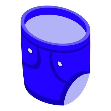 Nemlendirici simge, izometrik biçim