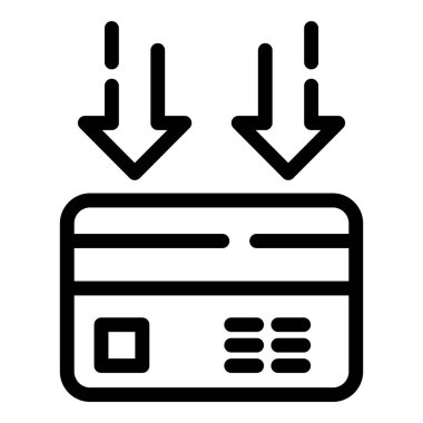 Gelir kartı simgesi, özet biçimi