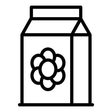 Çiçek gübre simgesi, özet biçimi