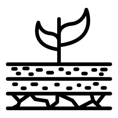 Döllenmiş toprak simgesi, özet biçimi