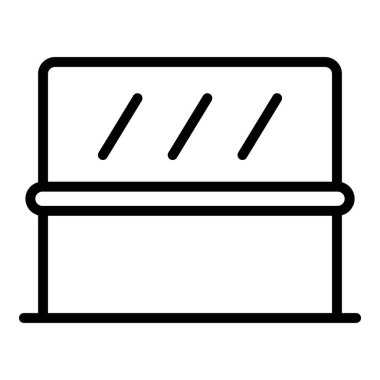 Bale çubuğu simgesi, taslak biçimi