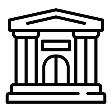 Bale binası simgesi, özet biçimi