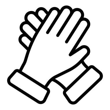 Alkış simgesi, özet biçimi