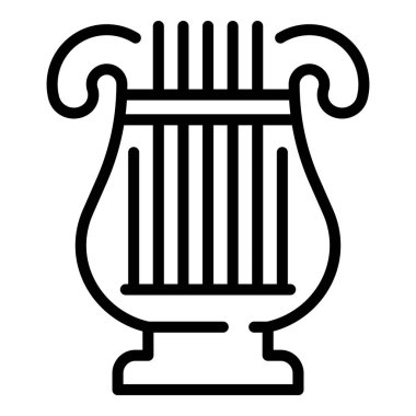 Müzik arp simgesi, özet biçimi