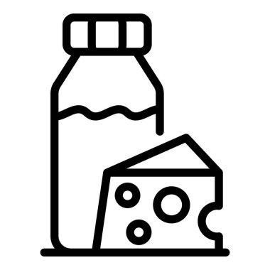 Doğal süt peyniri simgesi, taslak biçimi