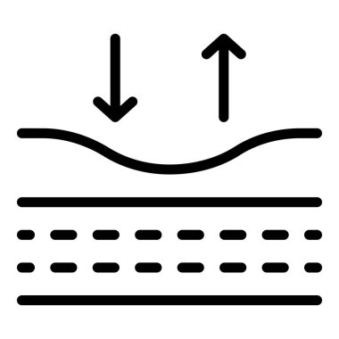 Kırışıklıklar dikkat simgesi, özet biçimi