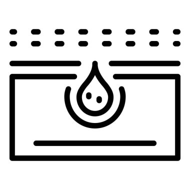 Kırışıklıklar krema simgesi bırakır, taslak biçimi