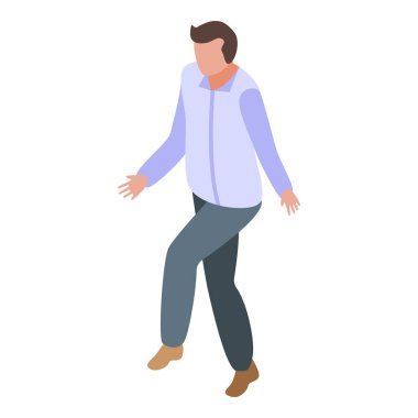 Sürücü öğretmeni simgesi, izometrik biçim