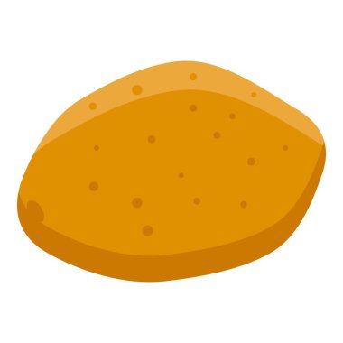Çiftlik patates ikonu, izometrik stil