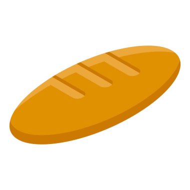 Çiftlik ekmeği simgesi, izometrik biçim