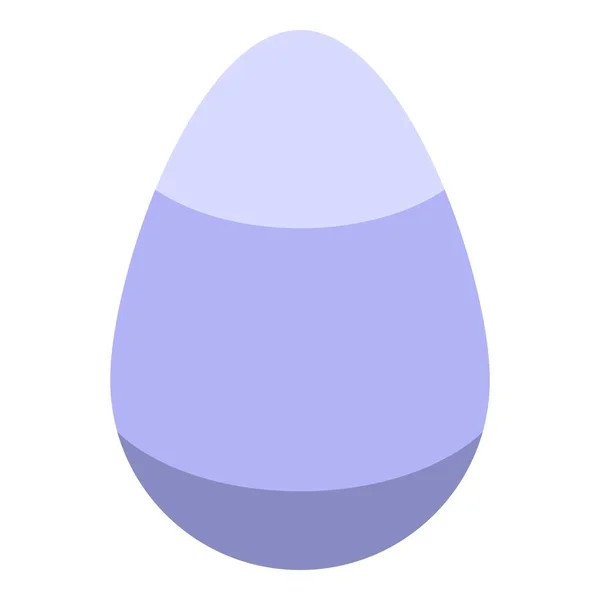 Boerderij kip ei icoon, isometrische stijl — Stockvector