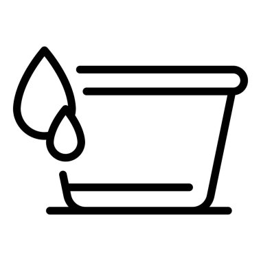 Yumuşatıcı havza simgesi, özet biçimi