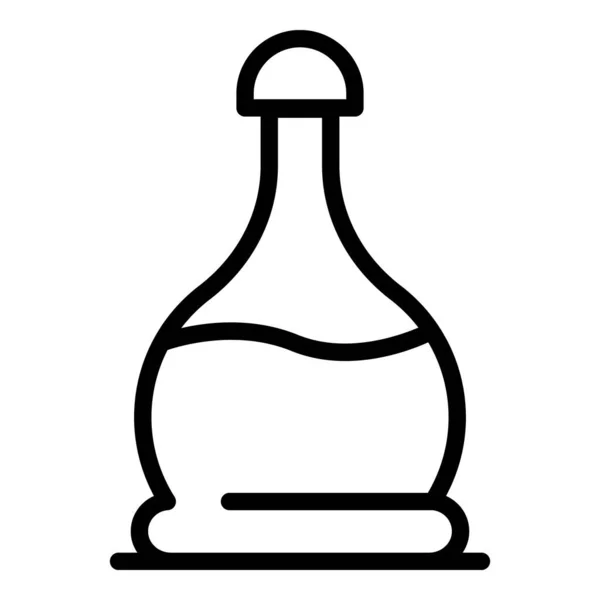 Ícone de óleo essencial aromaterapia, estilo esboço —  Vetores de Stock