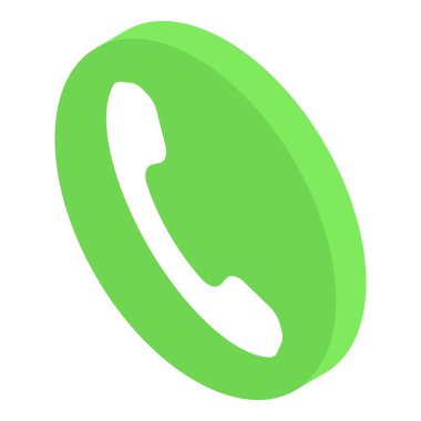 Ev işi çağrısı simgesi, izometrik biçim