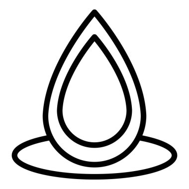 Temel yağ damlası simgesini temizle, özet biçimi