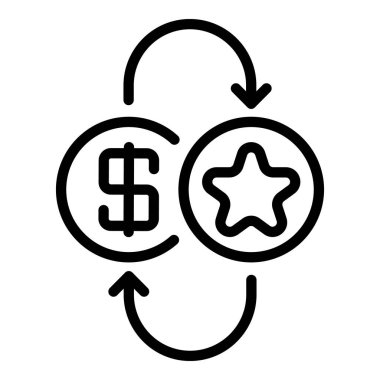 Madeni para simgesini ana hat biçimine dönüştür