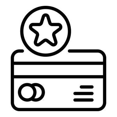 Bonus kredi kartı simgesi, özet biçimi