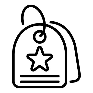 Prius shop etiket simgesi, özet biçimi