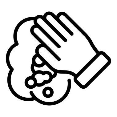 Banyo bezi el simgesi, taslak biçimi