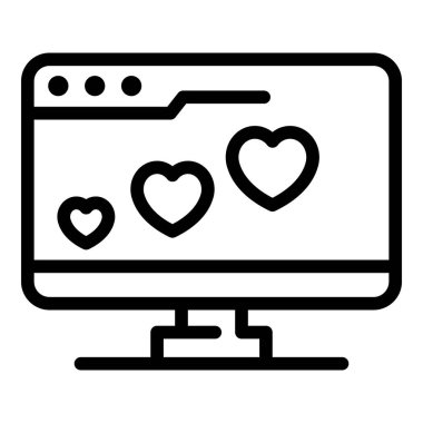 Aşk tarayıcı simgesi, özet biçimi