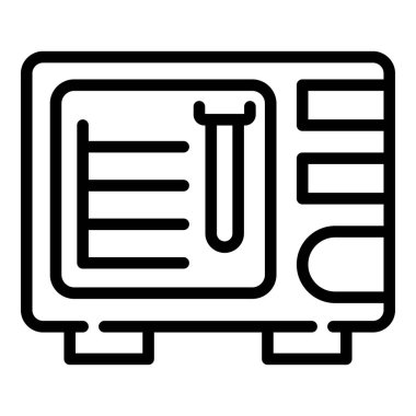 Gıda mikrodalga ikonu, özet biçimi