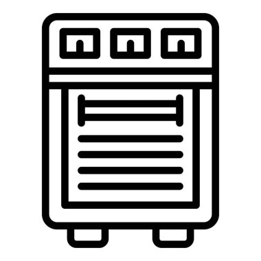 Elektrikli tencere simgesi, özet biçimi