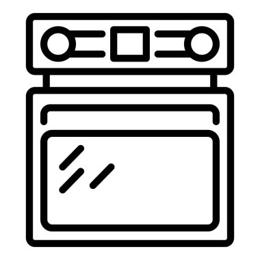 Mikrodalga fırın simgesi, taslak biçimi