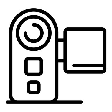 Dijital kamera simgesi, özet biçimi