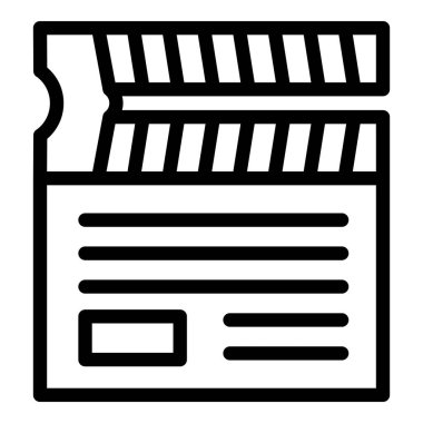 Film alkış simgesi, özet biçimi