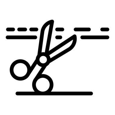 Makas film simgesi, taslak biçimi