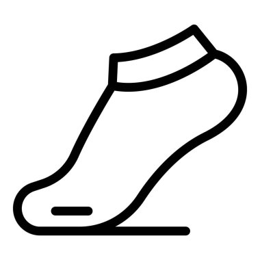 Futbol çorap simgesi, özet biçimi