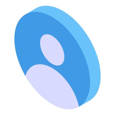 Podcast avatar simgesi, izometrik biçim