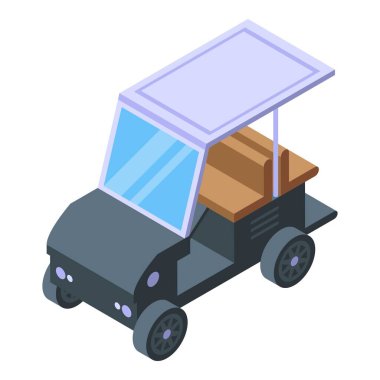 Golf böceği simgesi, izometrik biçim