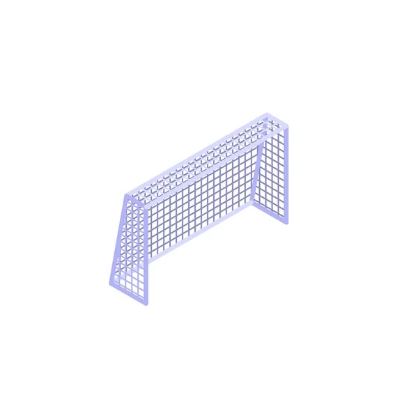 Ícone do portão de arremesso, estilo isométrico — Vetor de Stock