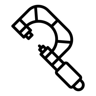 Endüstriyel mikrometre simgesi, özet biçimi